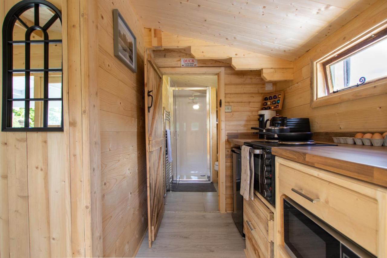Choller Lake Lodges - Primrose Cabin With Private Hot Tub أروندل المظهر الخارجي الصورة